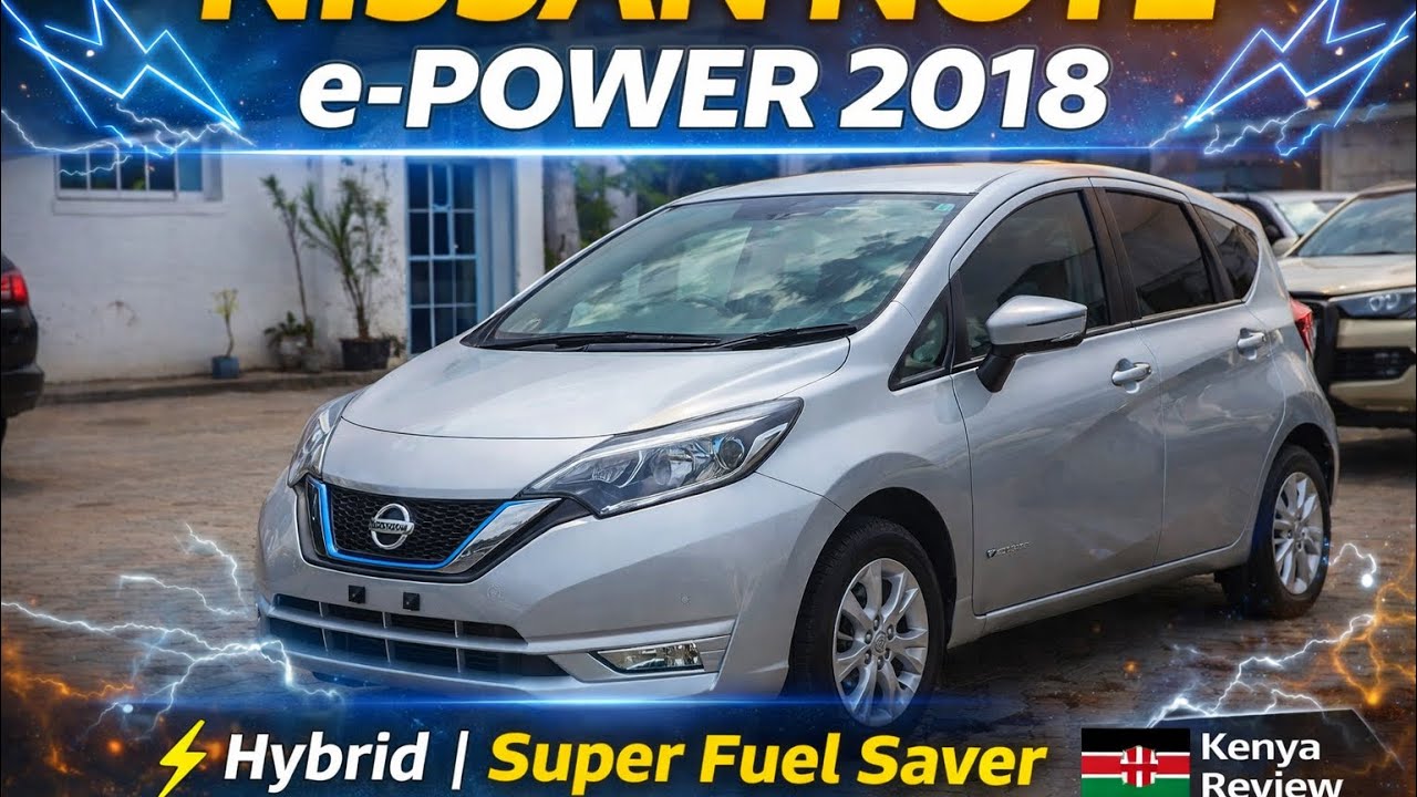 Nissan Note e-POWER 2018 Review | Hybrid Power, Fuel Economy & Price in Kenya 🇰🇪