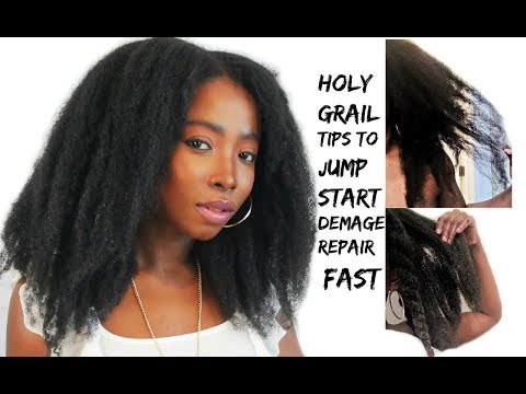 5 amazing tips to correct and repair damaged hair fast natural hair growth journey