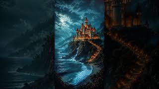 Majestic  Ocean View Castle - 639Hz Ethereal Soundscape #castle #ocean #639hz