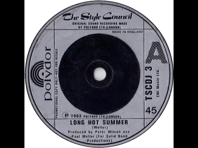 Long Hot Summer (2020 Remix) - The Style Council - YouTube