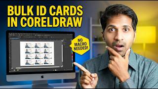 CorelDRAW में Multiple ID Cards एक साथ कैसे बनाएं | Step-by-Step Tutorial