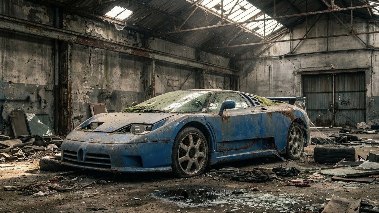 ASMR Car Restoration | From Abandoned to New — Bugatti EB110 Super Sport 1994