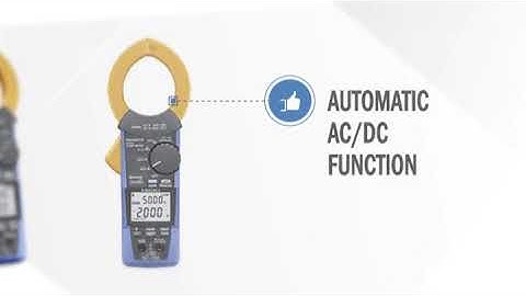 AC/DC CLAMP METER CM4374