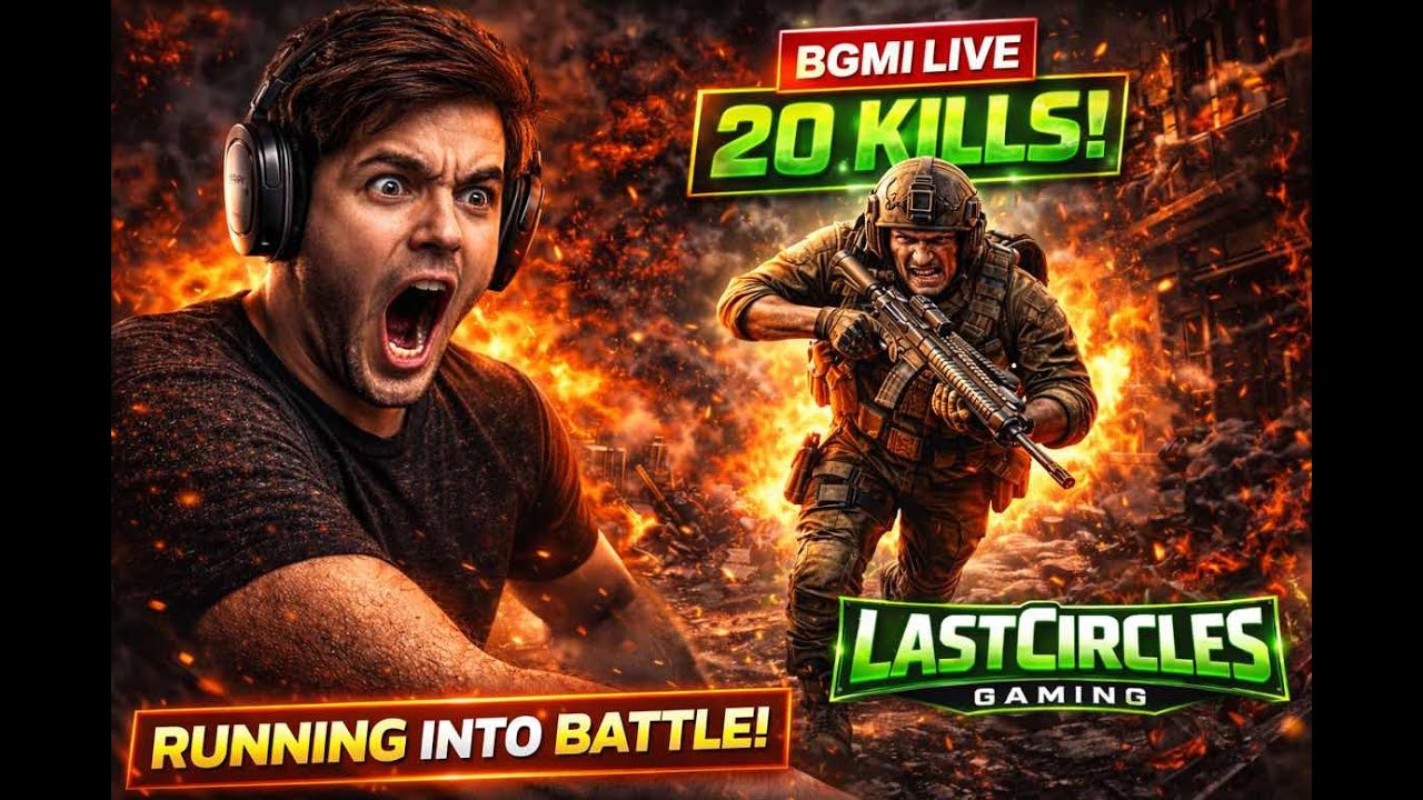 🔴 BGMI LIVE 🔥 20+ KILLS RUSH | LAST CIRCLE MADNESS | LastCircles Gaming