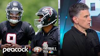 Atlanta Falcons' QB competition open between Tua, Penix and Rush | Pro Football Talk | NFL on NBC