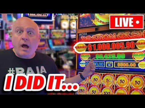 WATCHING SLOT HISTORY UNFOLD LIVE! 🔴 MASSIVE $1,000,000 DRAGON LINK GRAND JACKPOT