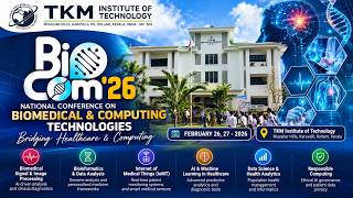 BIOCOM ’26 | Bridging Healthcare & Computing | National Conference at TKMIT