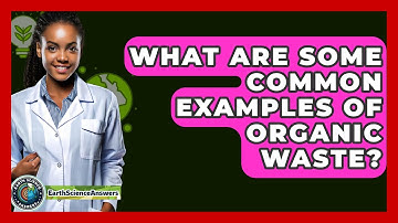 What Are Some Common Examples Of Organic Waste? - Earth Science Answers