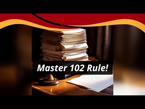 Master the 102 Rule: Key Data Elements Explained!