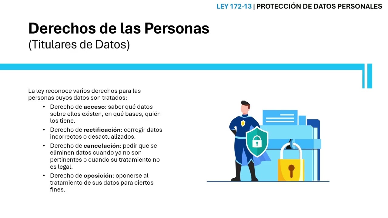 Ley 172 13 Sobre proteccion de datos personales de Republica Dominicana