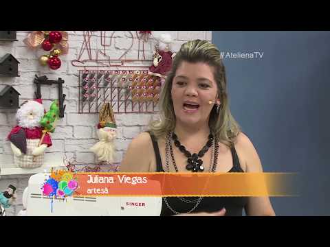Ateliê na TV - Rede Vida - 27.12.2018 - Juliana Viegas
