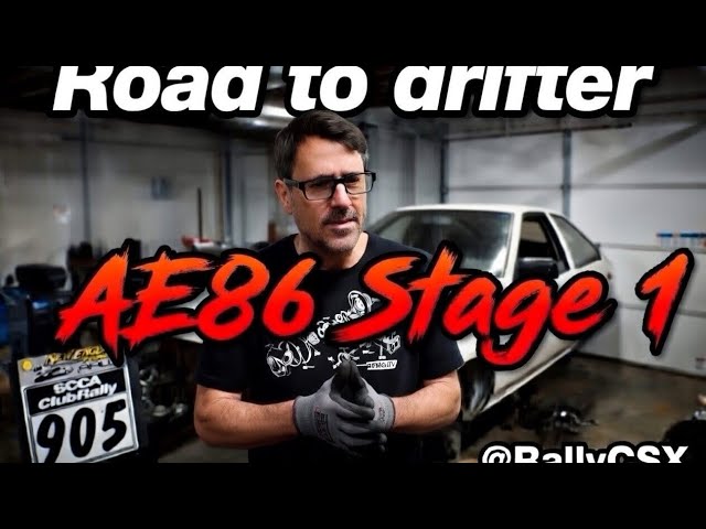 Road to Drifter, Stage 1. AE86 20v swap and rebuild. - YouTube