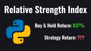 How To Calculate Relative Strength Index (RSI) Indicator With Python