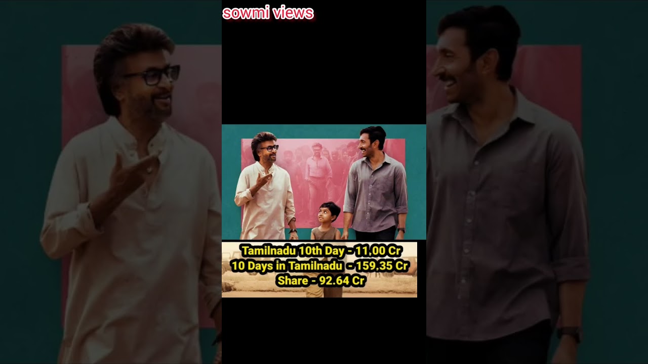 jailer movie 10th day collection in Tamilnadu 