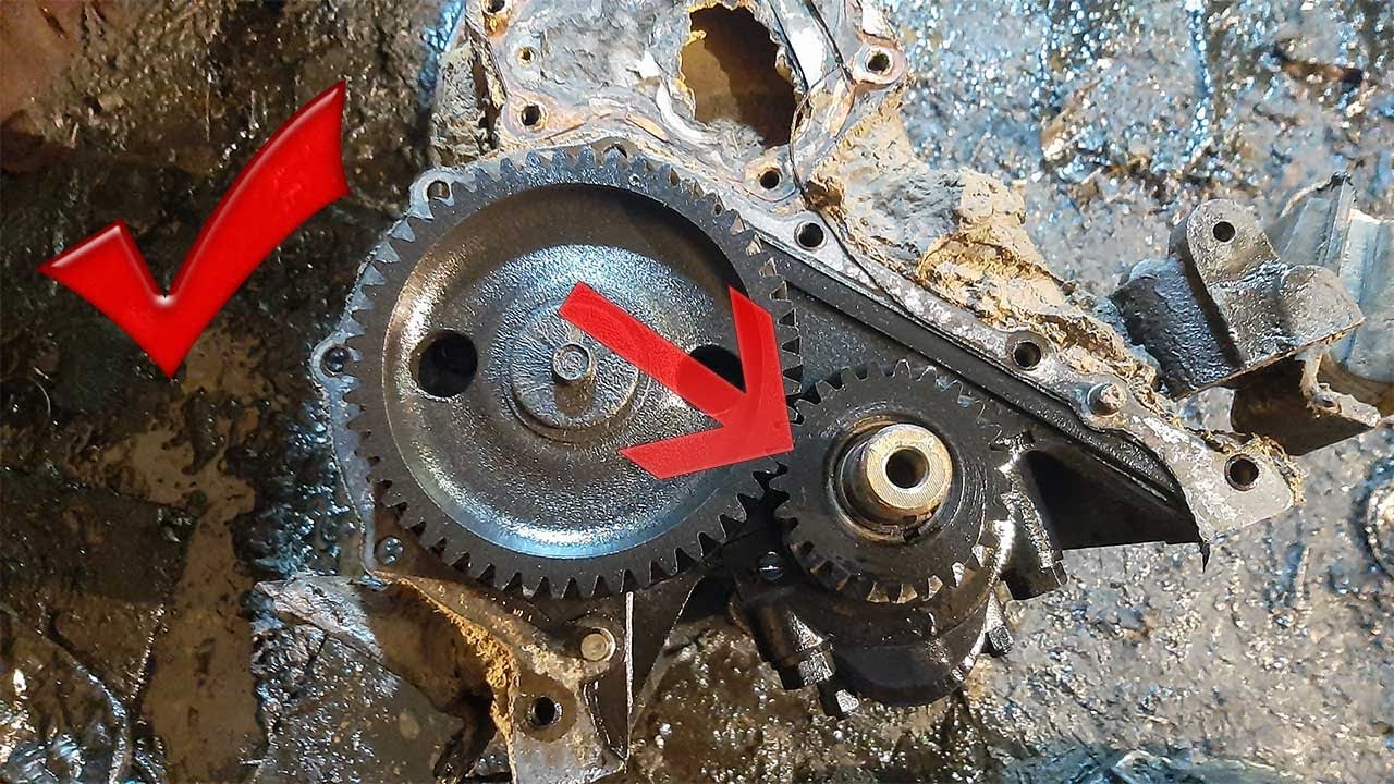 Timing mark gears engine 12R hilux 1979 YouTube