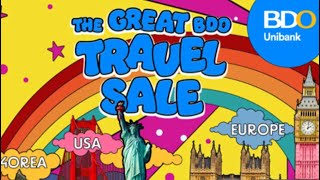 The Great BDO Travel Sale - SM Aura Taguig BGC