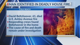 61-year-old killed in Folly Beach house fire: coroner