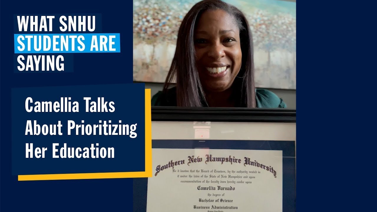 College Mom Camellia Boosted Career With SNHU Degree YouTube