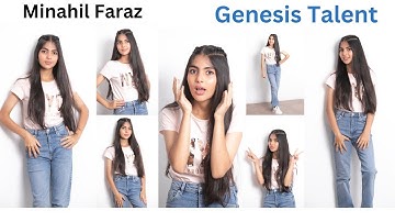 Minahil Faraz Introduction Video for Audition | Self Introduction | Genesis Talent management
