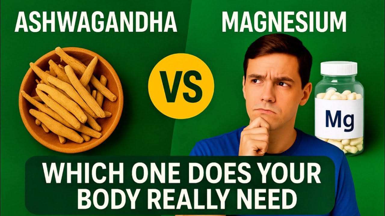 The Best Supplements for Stress & Anxiety (Ashwagandha vs Magnesium)