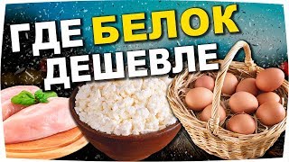 Выбор Белковых продуктов, Что Дешевле? Выбор Белковых продуктов, Что Дешевле?
