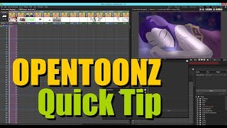 OPENTOONZ Quick Tip   global ish effects by inserting fx BETWEEN xsheet and output