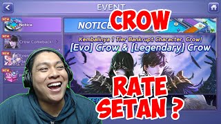 GACHA CROW MASIH RATE DAJAL ? || GETRICH