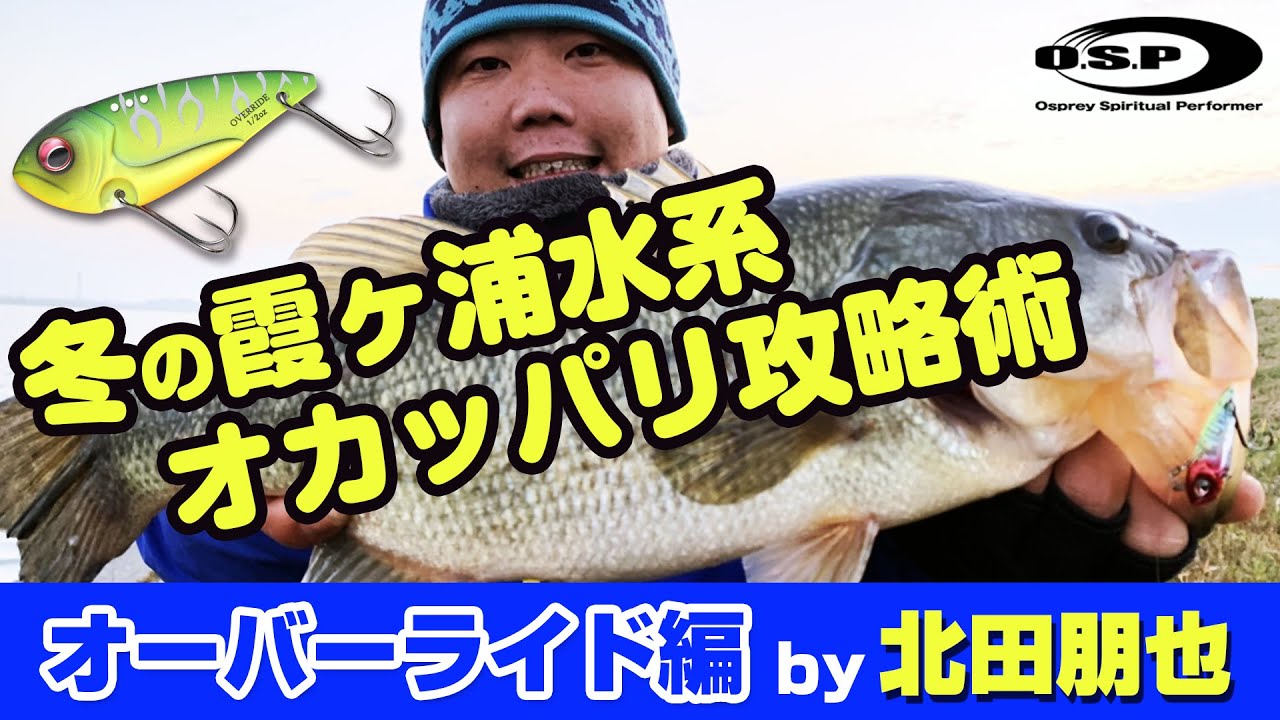 冬の霞ヶ浦水系オカッパリ攻略術 オーバーライド編 By 北田朋也 Youtube