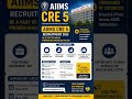 Aiims CRE 5 Open #shorts#viral#trending#fun#educational