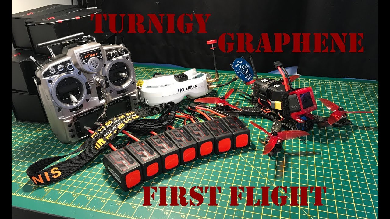 Turnigy Graphene 4S 1300Mah 65C Lipo Review | First Flight Impressions