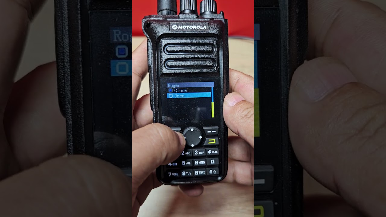 วิธีทำเสียงท้ายคืย์ Roger beep Motorola GT10