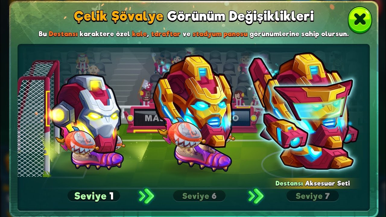 SONUNDA ÇELİK ŞOVALYEYİ ÇIKARDIK (KAFA TOPU 2)