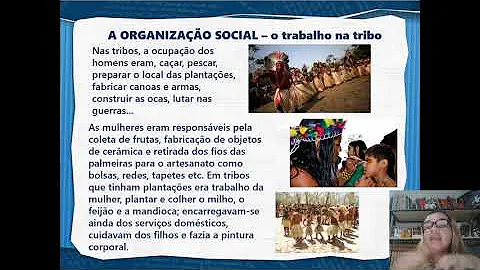 Como é a organização das famílias Guarani?