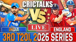 Live: India vs England, 3rd T20I, 2026 Series, Cricket Match Today Scores & Commentary, CricTalks screenshot 1