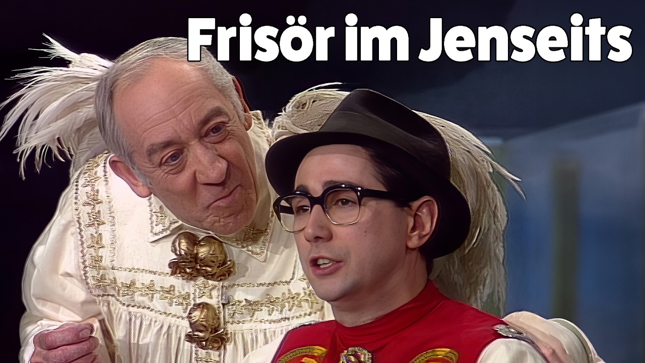 Erich Honecker beim letzten Frisör vor dem Jüngsten Gericht