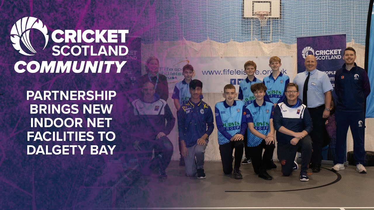 Благодаря партнерству в Далгети-Бей появились новые крытые площадки для игры в крикет.