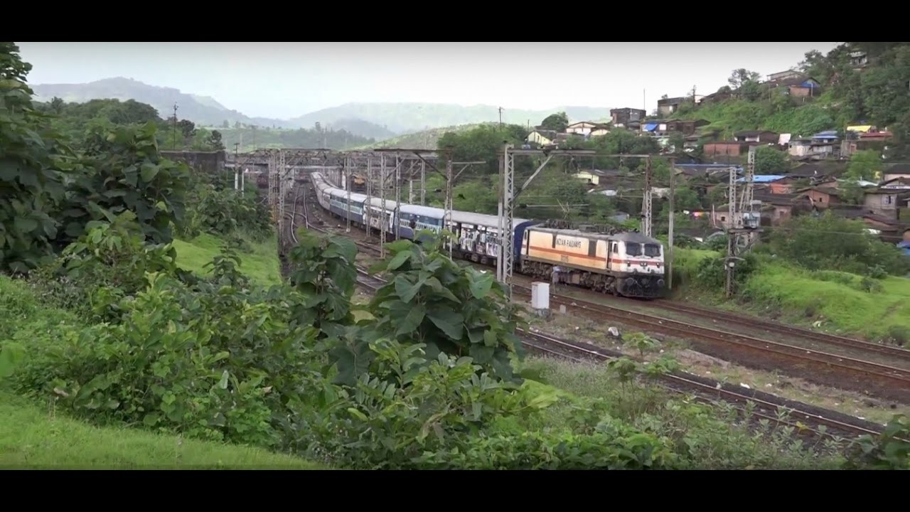 Superfast Pushpak Express Captured In 3 Different & Beautiful Locations