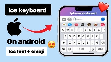 "Get the iPhone Keyboard on Any Android! (Easy & Free) #iOS #Android #KeyboardHack #TechTips"