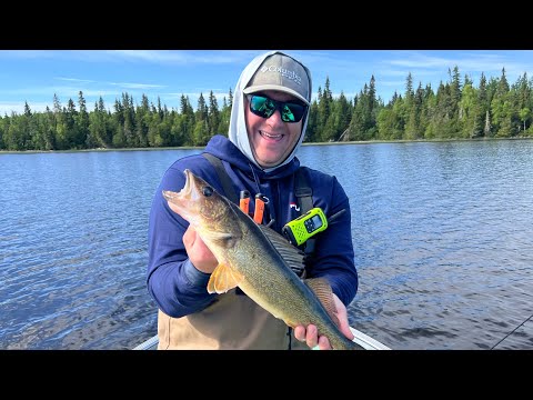 Pike and Walleye fishing on Flint Lake- Flint Wilderness Resort