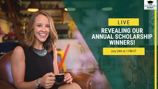 Live Scholarship Winners Reveal + Real Application Feedback (Open to All!)