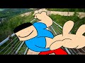 hey shitass wanna watch me speed bridge? (animated) - TheDefaultPerson