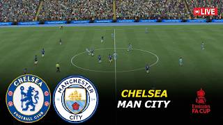 🔴Manchester City vs Chelsea Live | FA Cup 2026 | THE FINAL | eFootball PES21 Simulation
