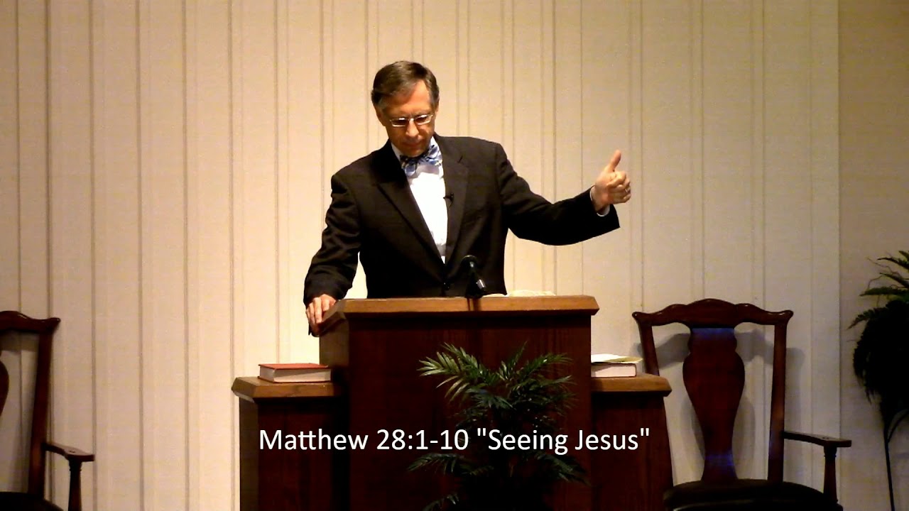 Проповедь: Матфея 28:1-10 «Видя Иисуса» 21.04.2019