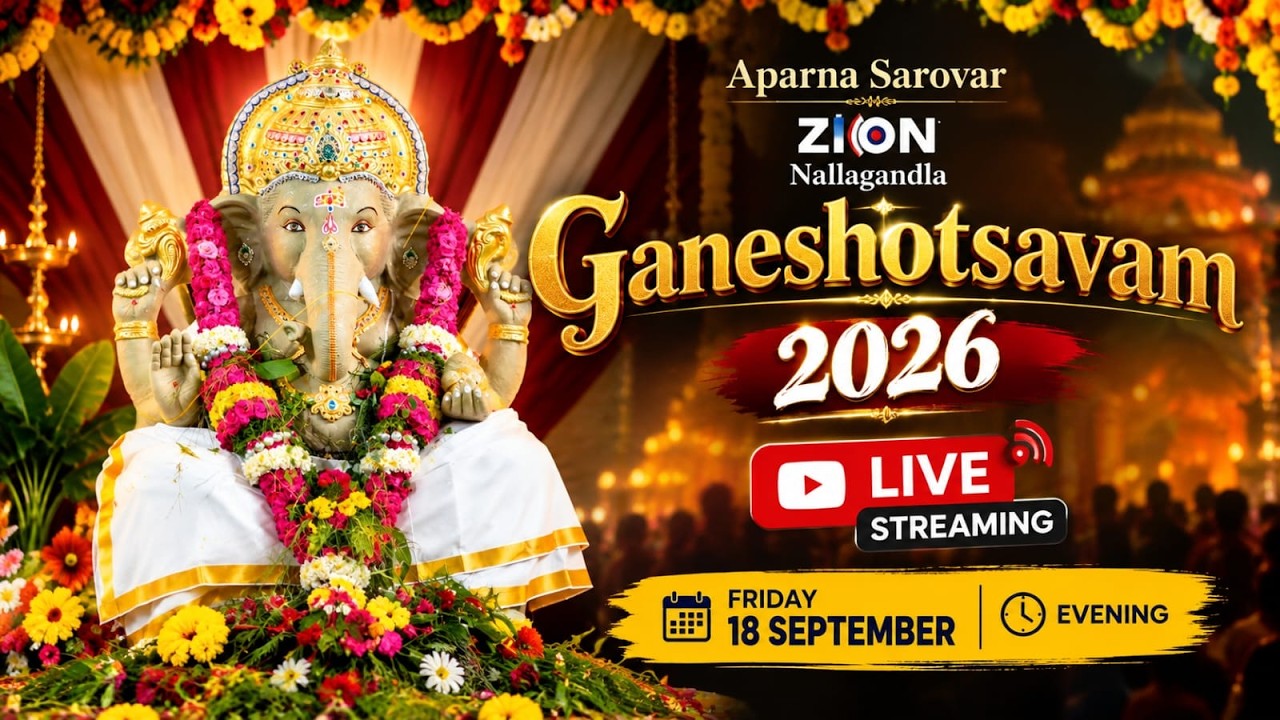 GANESHOTSAVAM |18th SEP 2026