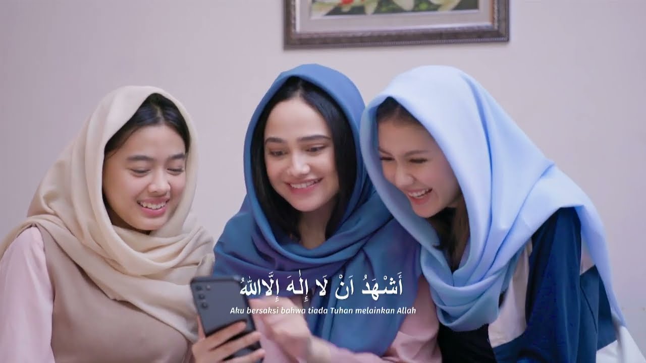 Klip Azan Maghrib Cast Sinemart - Aqeela, Syifa Hadju, Zoe Abbas & Salshabilla