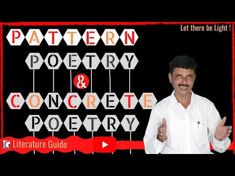 Pattern Poetry and Concrete Poetry | Literary Schools and Movements - Literature Guide