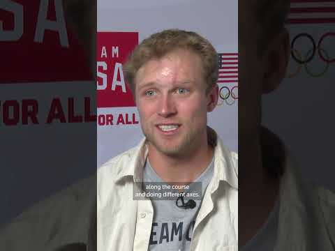 What makes a gold run in Olympic slopestyle?