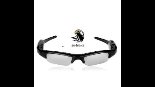Sunglasses with built-in Digital Video Recorder