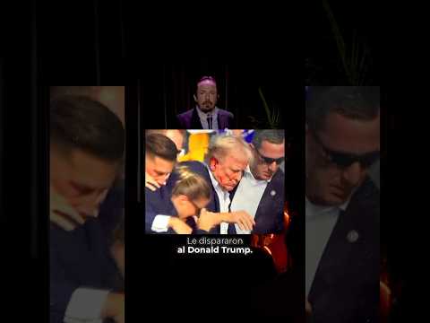 Le dispararon a Donald Trump.