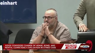 Pretrial hearing held for Mickey Stines, ex-Kentucky Sheriff who shot judge in courtroom